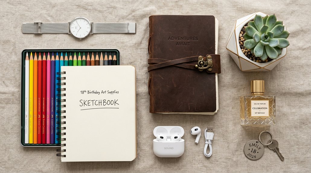 18th birthday gift checklist