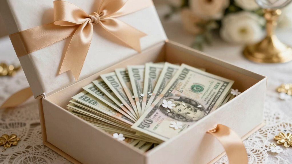 cash gift etiquette for weddings