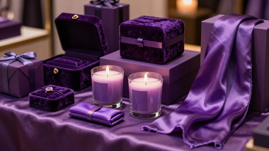 choosing the right purple shade thoughtfully