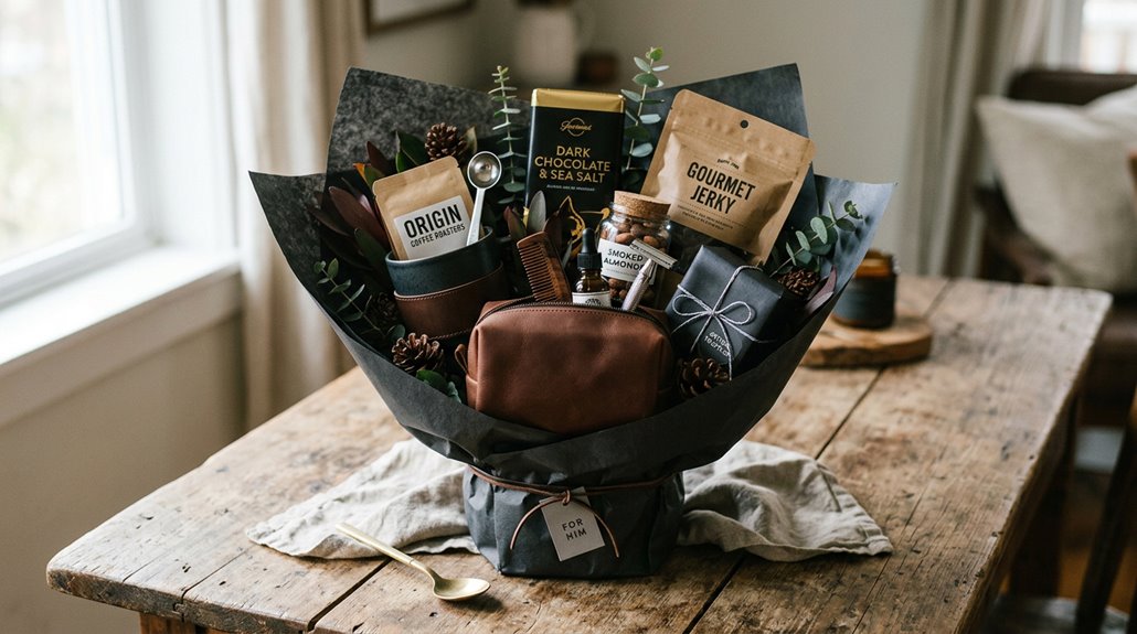 creative male gift bouquet alternatives