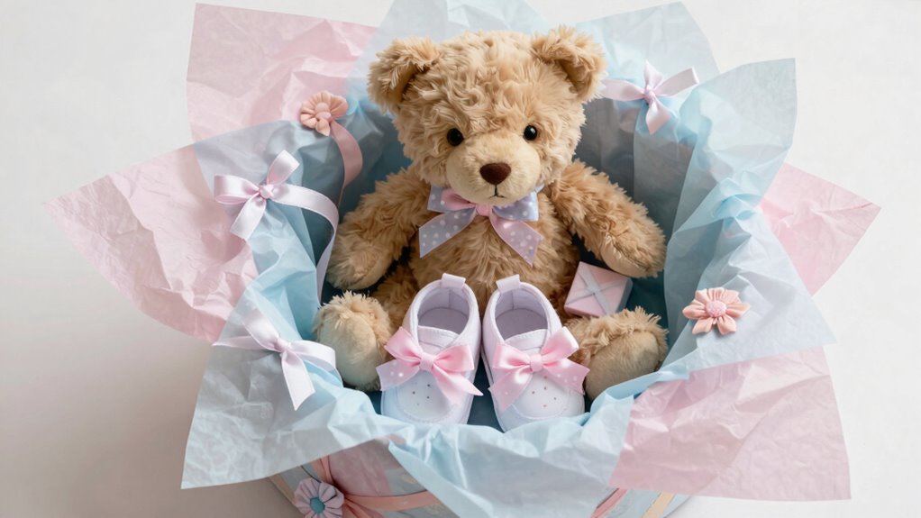 creative personalized baby gift presentation