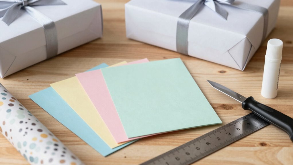 diy gift box materials and tools