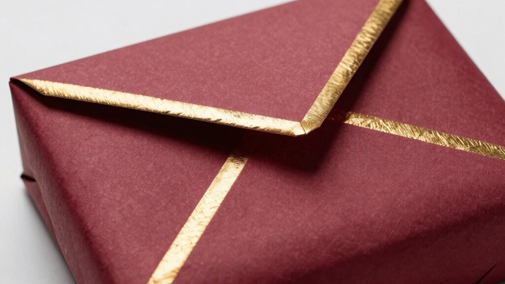double envelope fold gift pocket inspiration