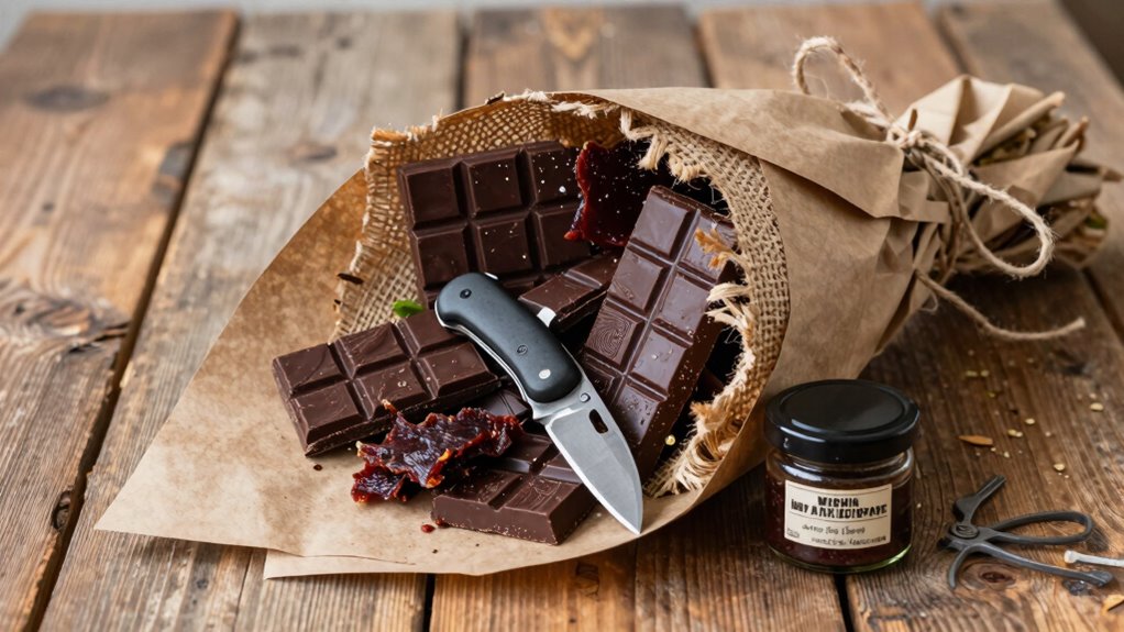 edible vs rugged gift themes