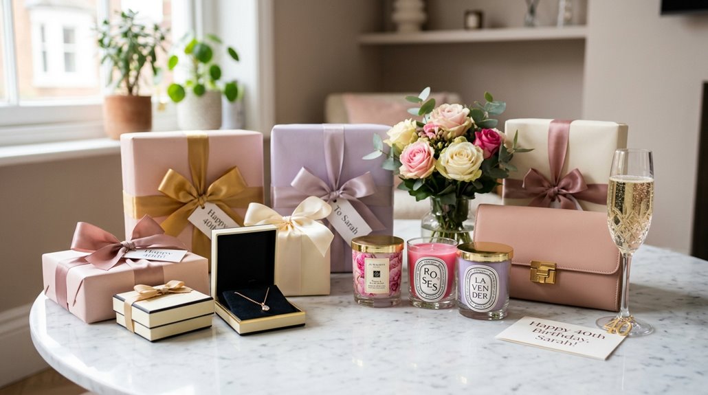 elegant 40th birthday gift ideas