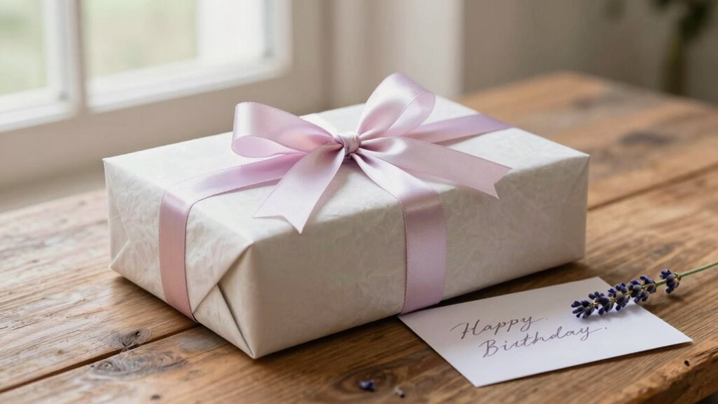 elegant multi layer gift presentation with personal touch