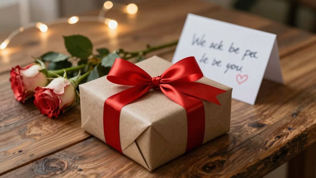 exploding box with keepsakes