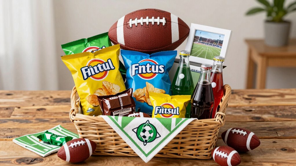 football gear snacks grooming essentials