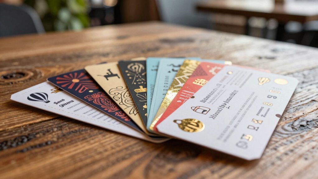 gift tickets thoughtfully with details