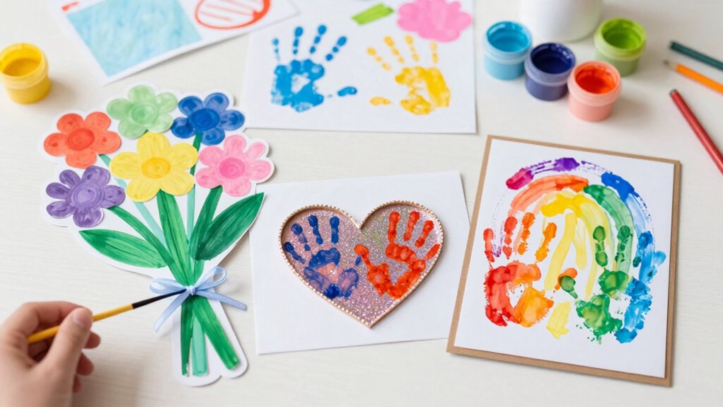 handprint crafts for memories