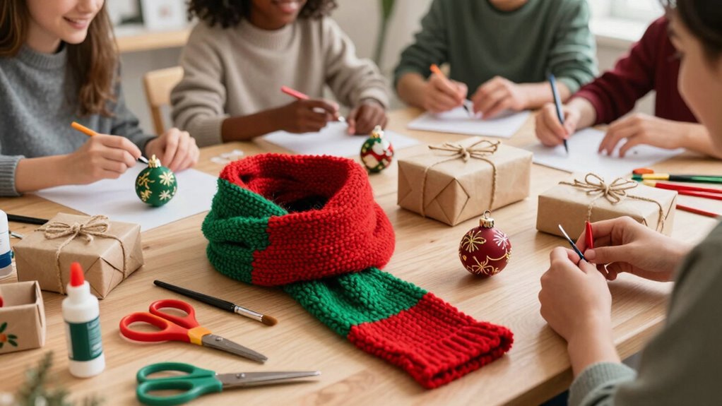 hosting and joining group crafting sessions