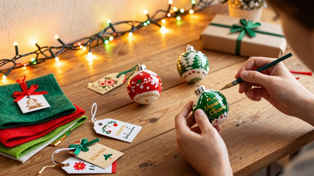 personalize gifts with colorful touches