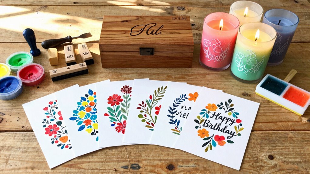 personalized stamped gifts in afternoon
