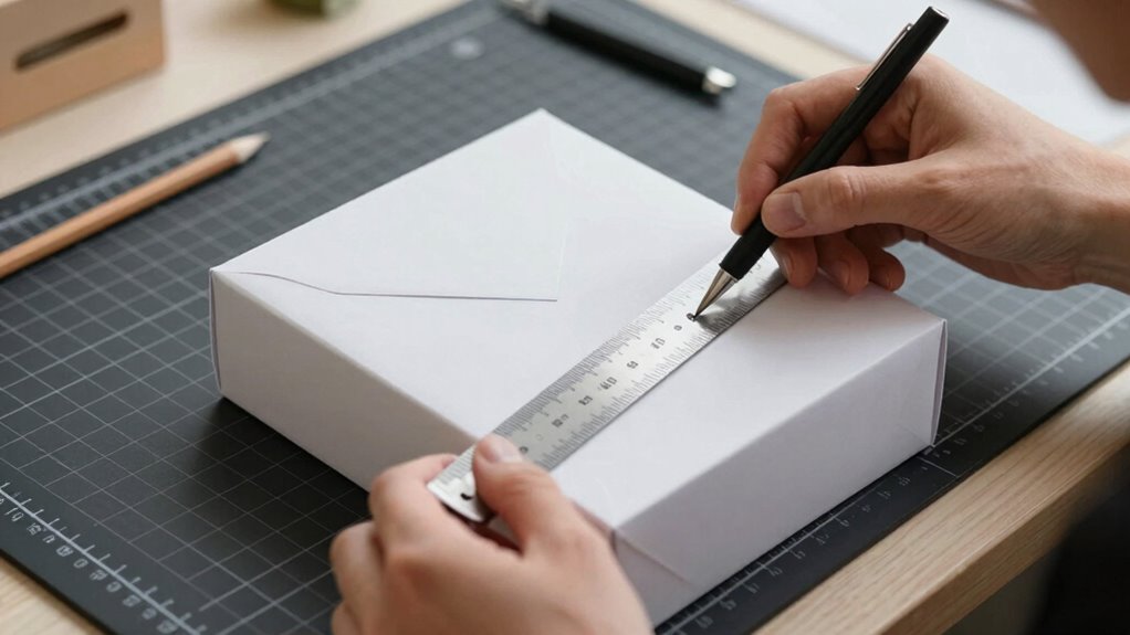precise gift box dimensions