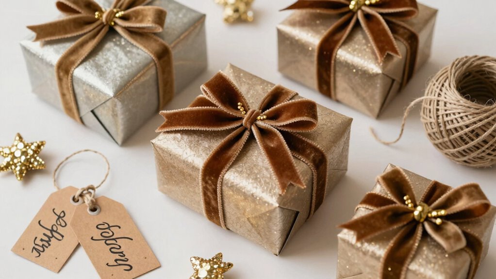 professional looking homemade gift presentation