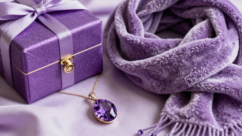 purple themed gift ideas for her