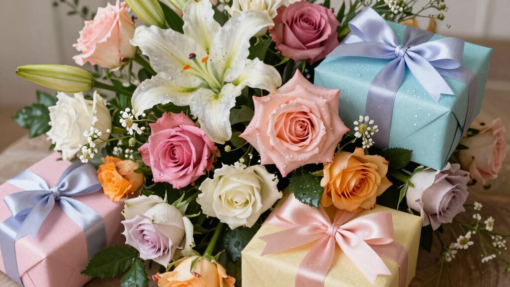romantic chocolates wine gifts