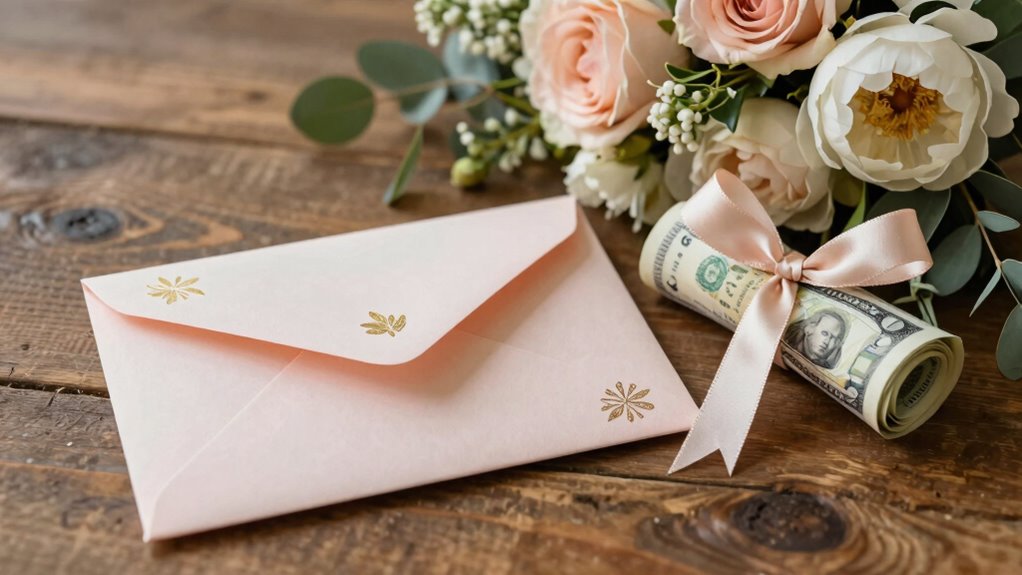 sending money for wedding gift ahead of time