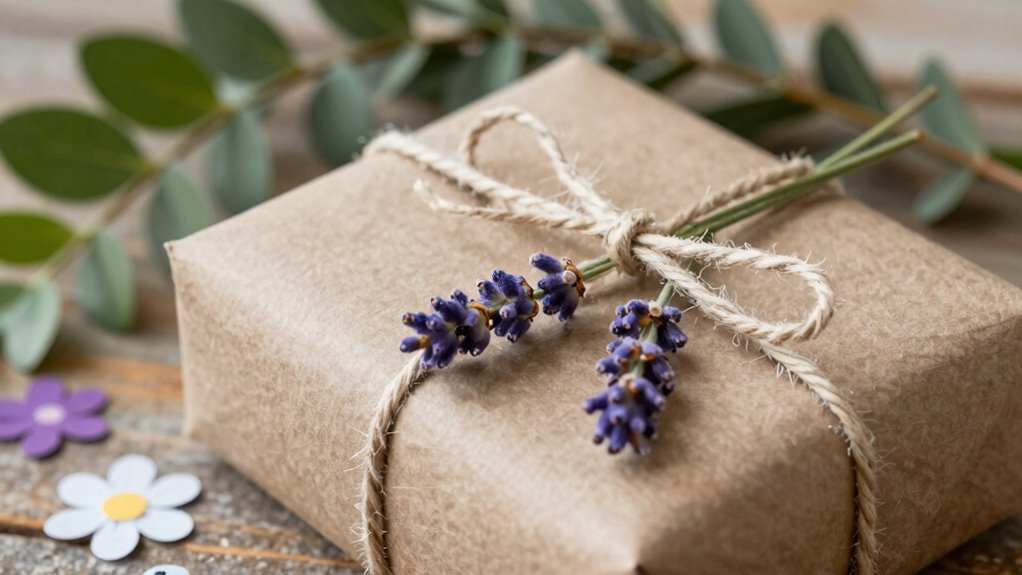 thoughtful handmade gift presentation