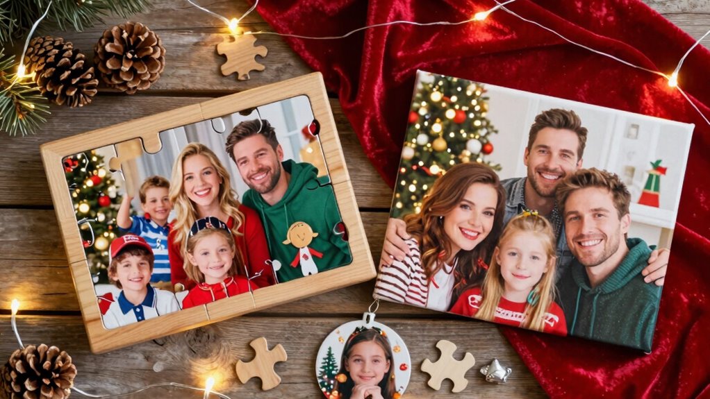 unique photo based holiday gift formats