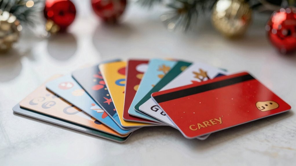 clear budget conscious gift cards