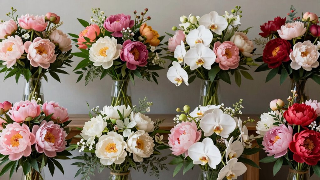customized floral designs with themed boxes and diy kits