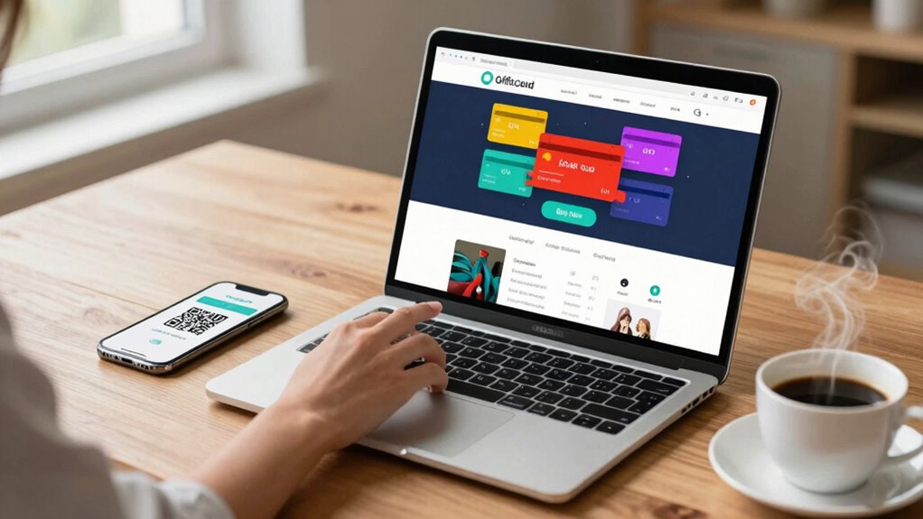 digital gift card buying steps