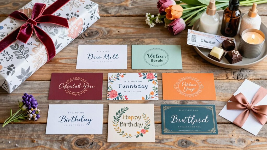 experiences and service gift ideas