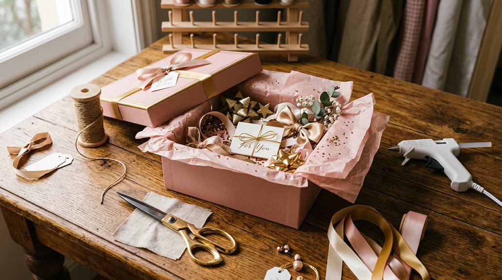 gift box assembly ideas and presentation