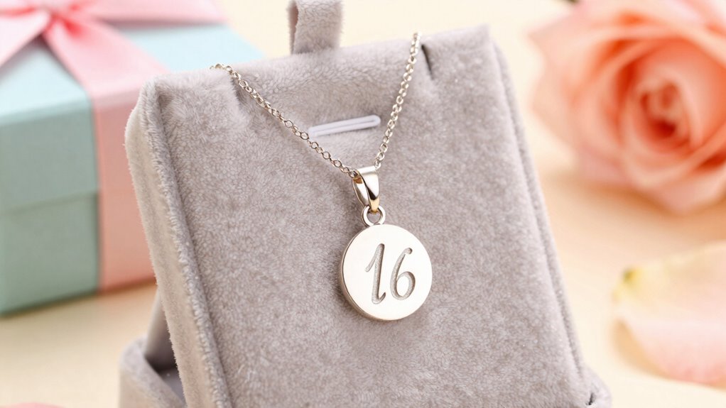 personalized sweet 16 jewelry keepsake