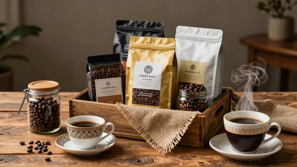 premium coffee blends small batch roasts