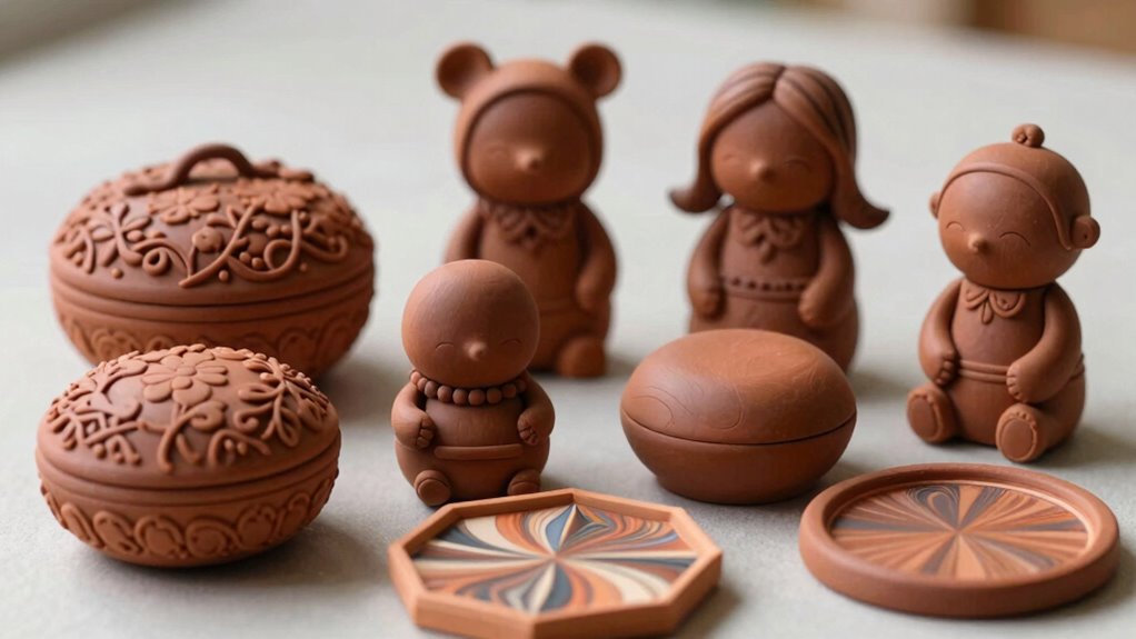 professional looking polymer clay gifts
