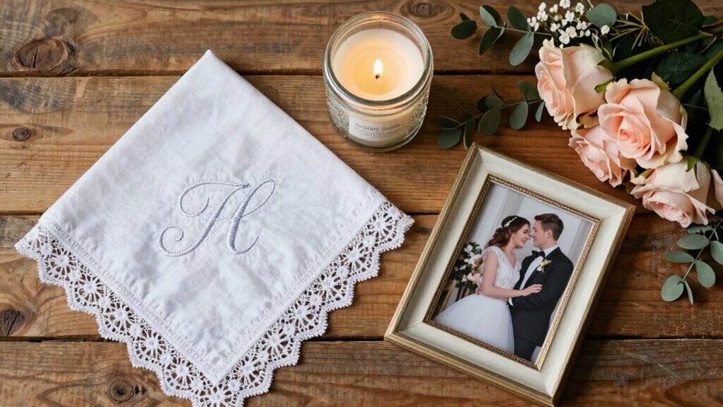 sentimental personalized bridal keepsakes