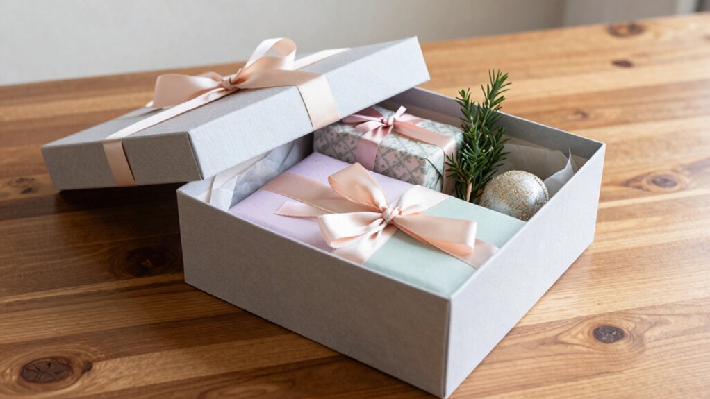 sharing gift box unboxing aesthetics worldwide