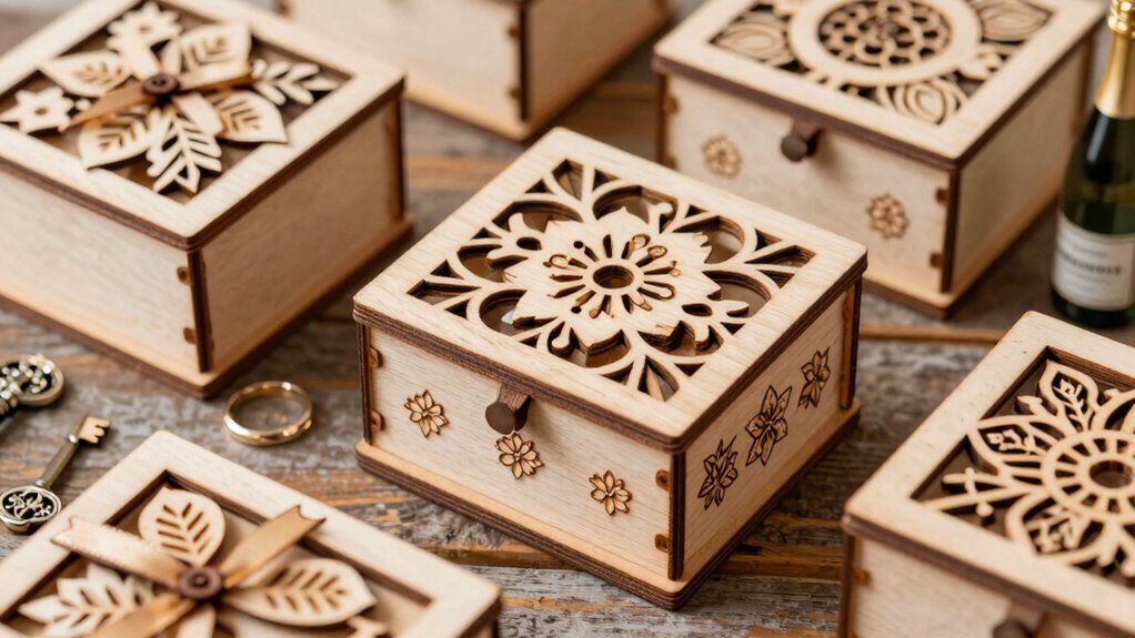 themed laser cut personalized sets